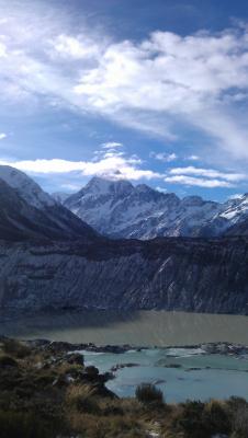 Mt Cook vom Kea Point aus gesehen